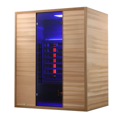 Revel Nova 3 Person Full Spectrum Infrared Cedar Sauna