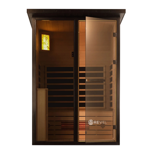 Revel Eclipse 2 Person Full Spectrum Infrared Cabin Sauna