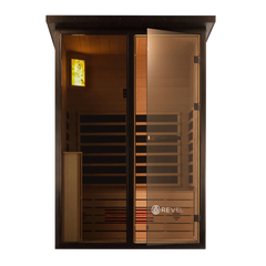 Revel Eclipse 2 Person Full Spectrum Infrared Cabin Sauna