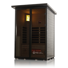 Revel Eclipse 2 Person Full Spectrum Infrared Cabin Sauna