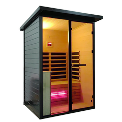 Revel Eclipse 2 Person Full Spectrum Infrared Cabin Sauna
