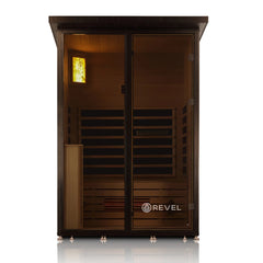 Revel Eclipse 2 Person Full Spectrum Infrared Cabin Sauna