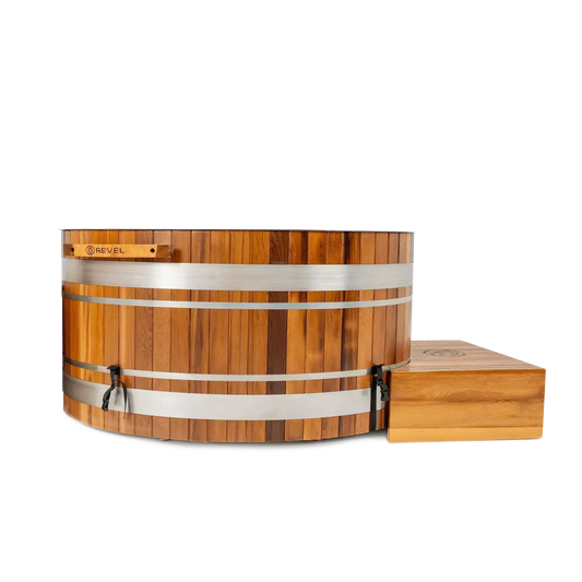 Revel Glacier Solo - Premium Cedar Ice Bath