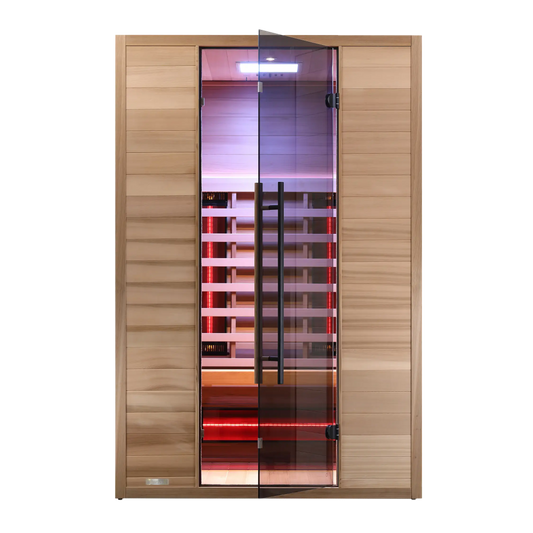 Revel Nova 2 Person Full Spectrum Infrared Cedar Sauna