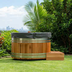 Revel Glacier Solo - Premium Cedar Ice Bath