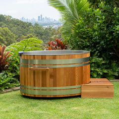Revel Glacier Solo - Premium Cedar Ice Bath