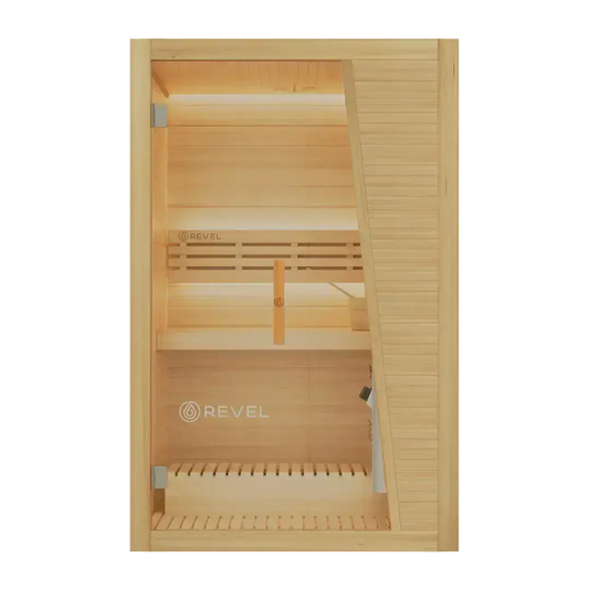Revel Tampere 2 Person Traditional Finnish Sauna