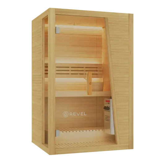 Revel Tampere 2 Person Traditional Finnish Sauna