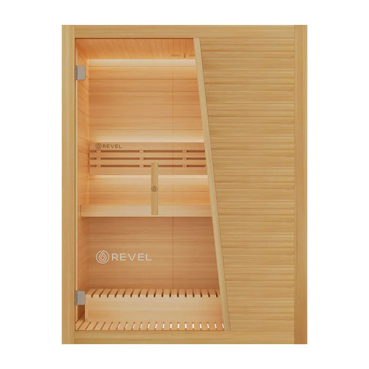 Revel Tampere 3 Person Traditional Finnish Sauna