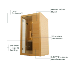 Revel Tampere - 1 Person Traditional Finnish Sauna