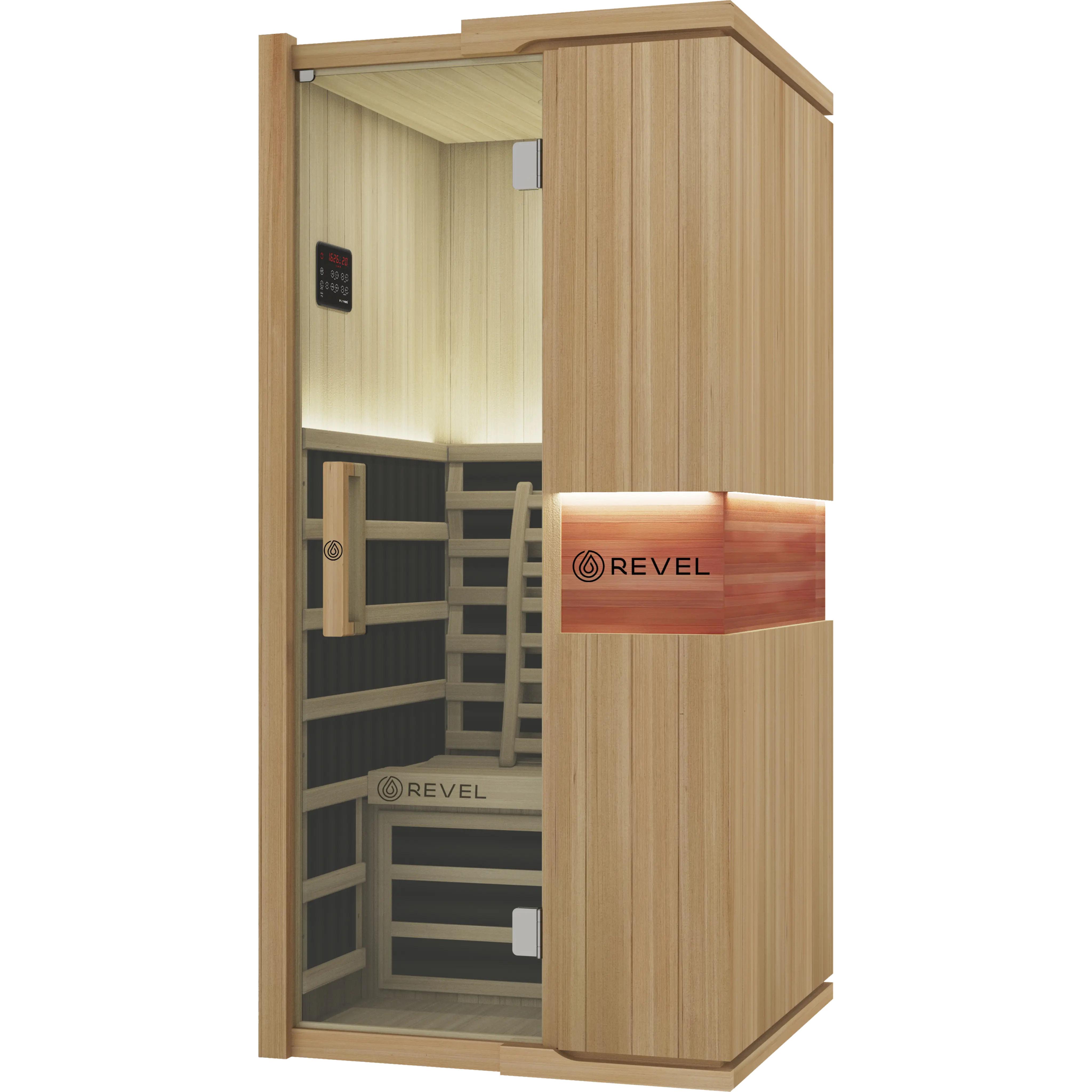 Revel Aura - 1 Person Full Spectrum Infrared Sauna Revel Saunas