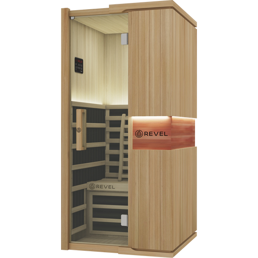 Revel Aura - 1  Person Full Spectrum Infrared Sauna Revel Saunas