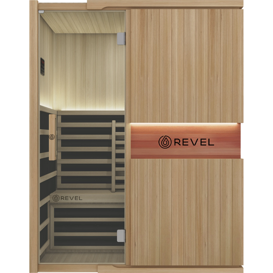 Revel Aura - 4 Person Full Spectrum Infrared Sauna Revel Saunas