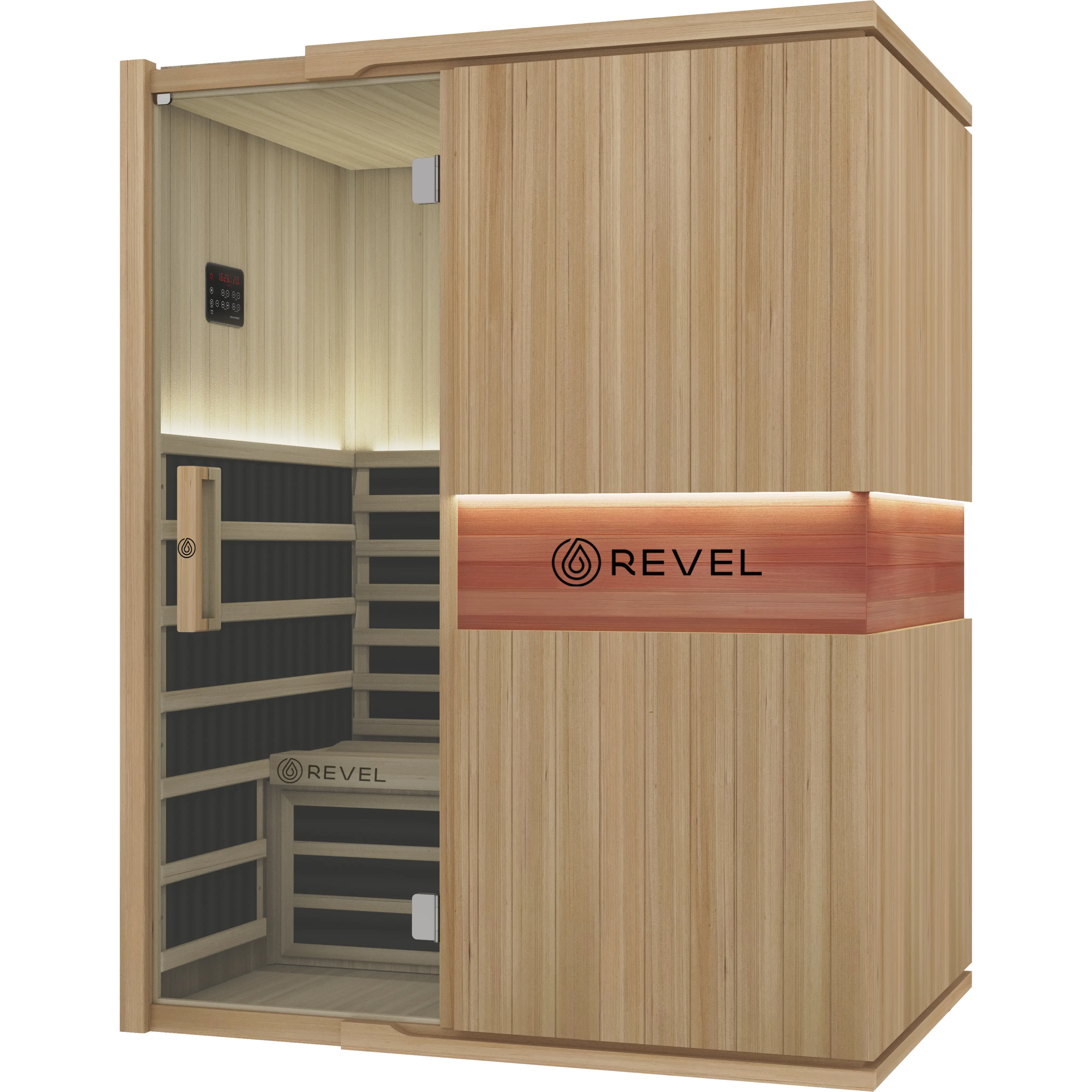 Revel Aura - 4 Person Full Spectrum Infrared Sauna Revel Saunas