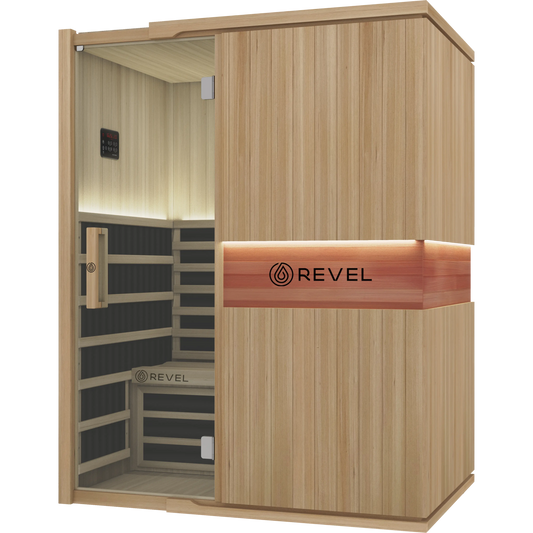 Revel Aura - 4 Person Full Spectrum Infrared Sauna Revel Saunas