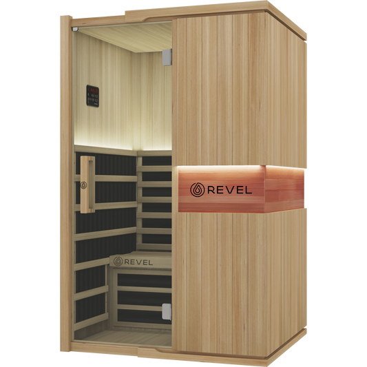 Revel Aura - 3 Person Full Spectrum Infrared Sauna Revel Saunas