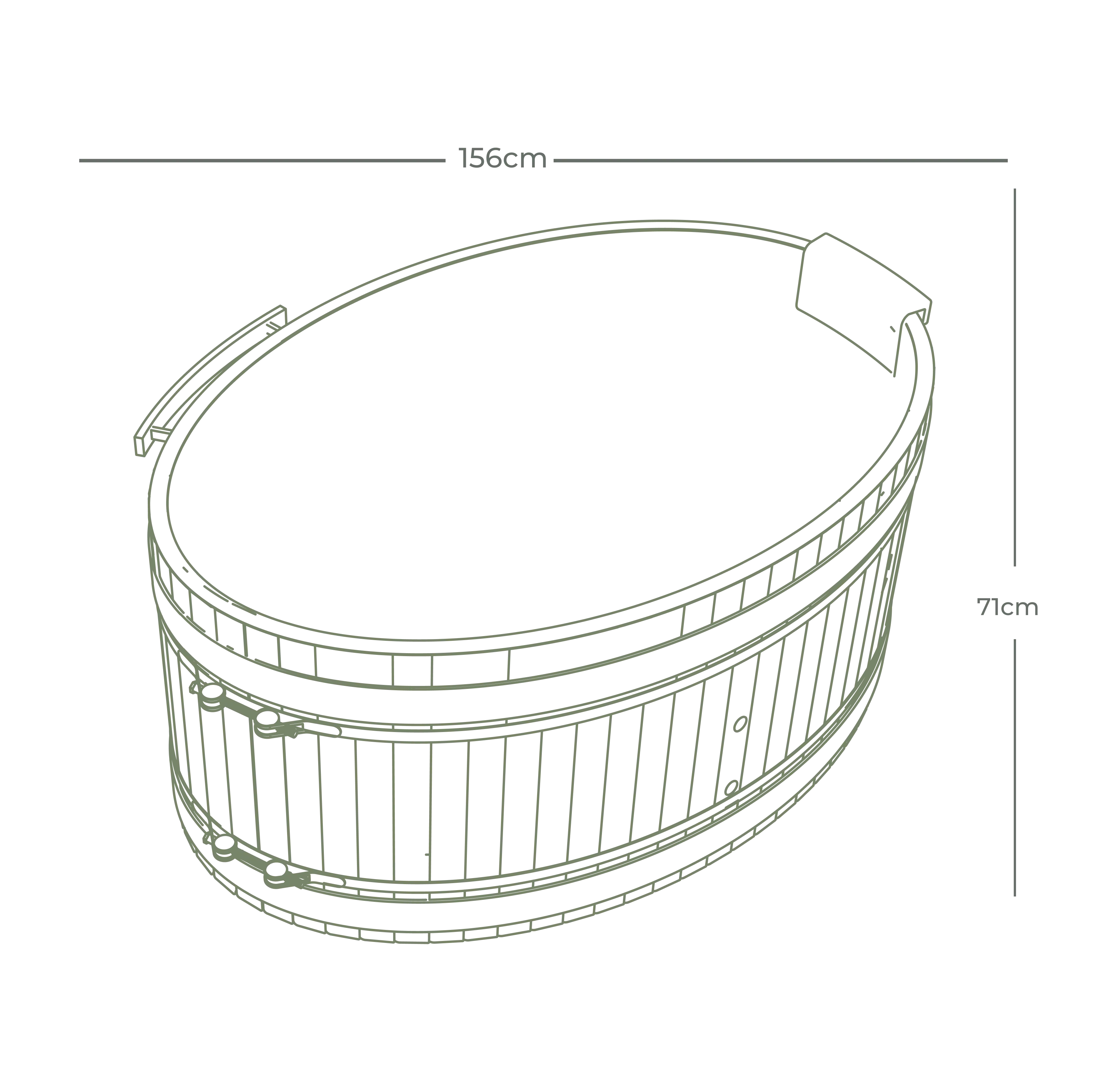 Revel Glacier Duo - Premium Nordic Ice Bath Revel Saunas