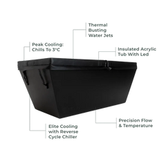 Revel Edur - Noir Ice Bath Includes Chiller