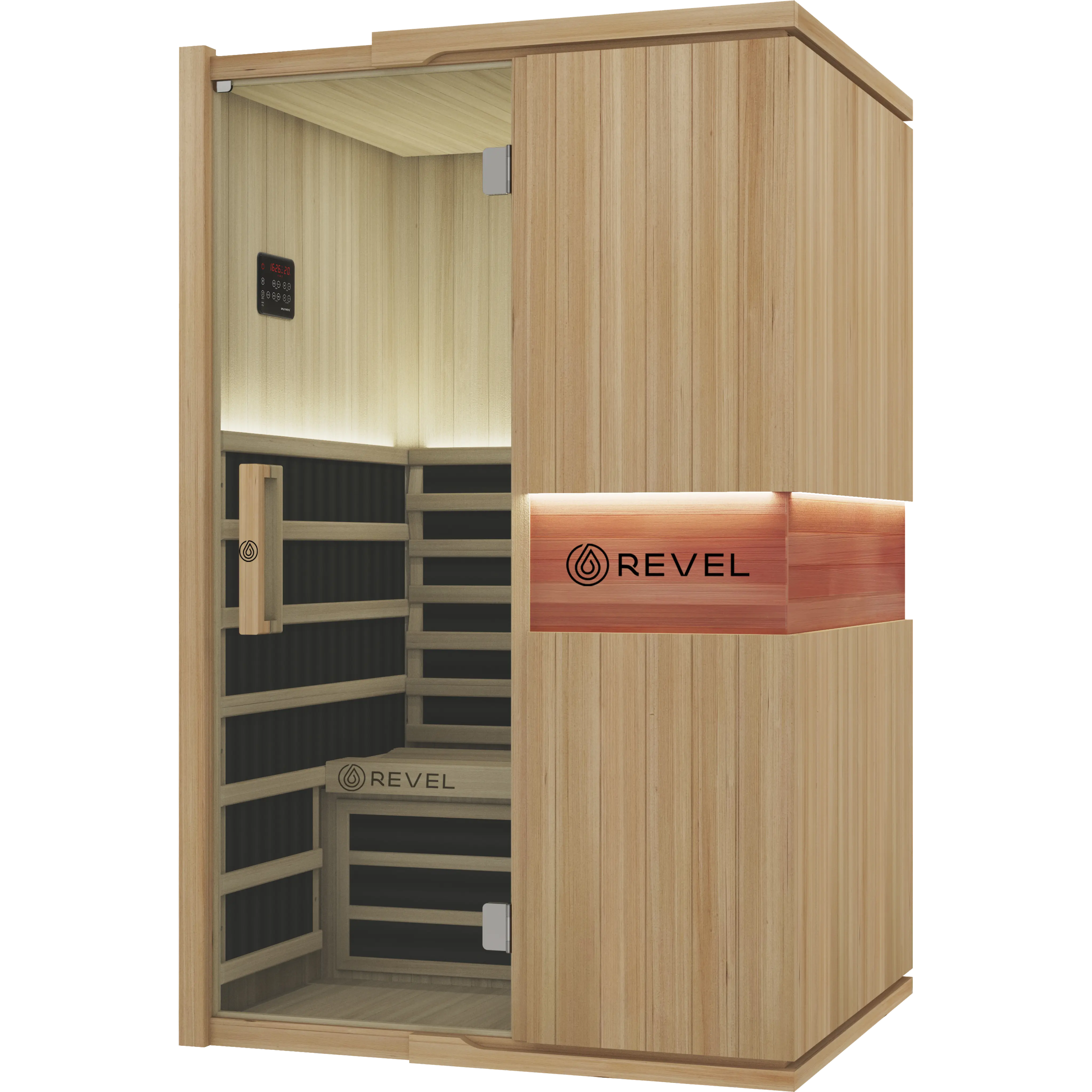 Revel Aura - 3 Person Full Spectrum Infrared Sauna Revel Saunas